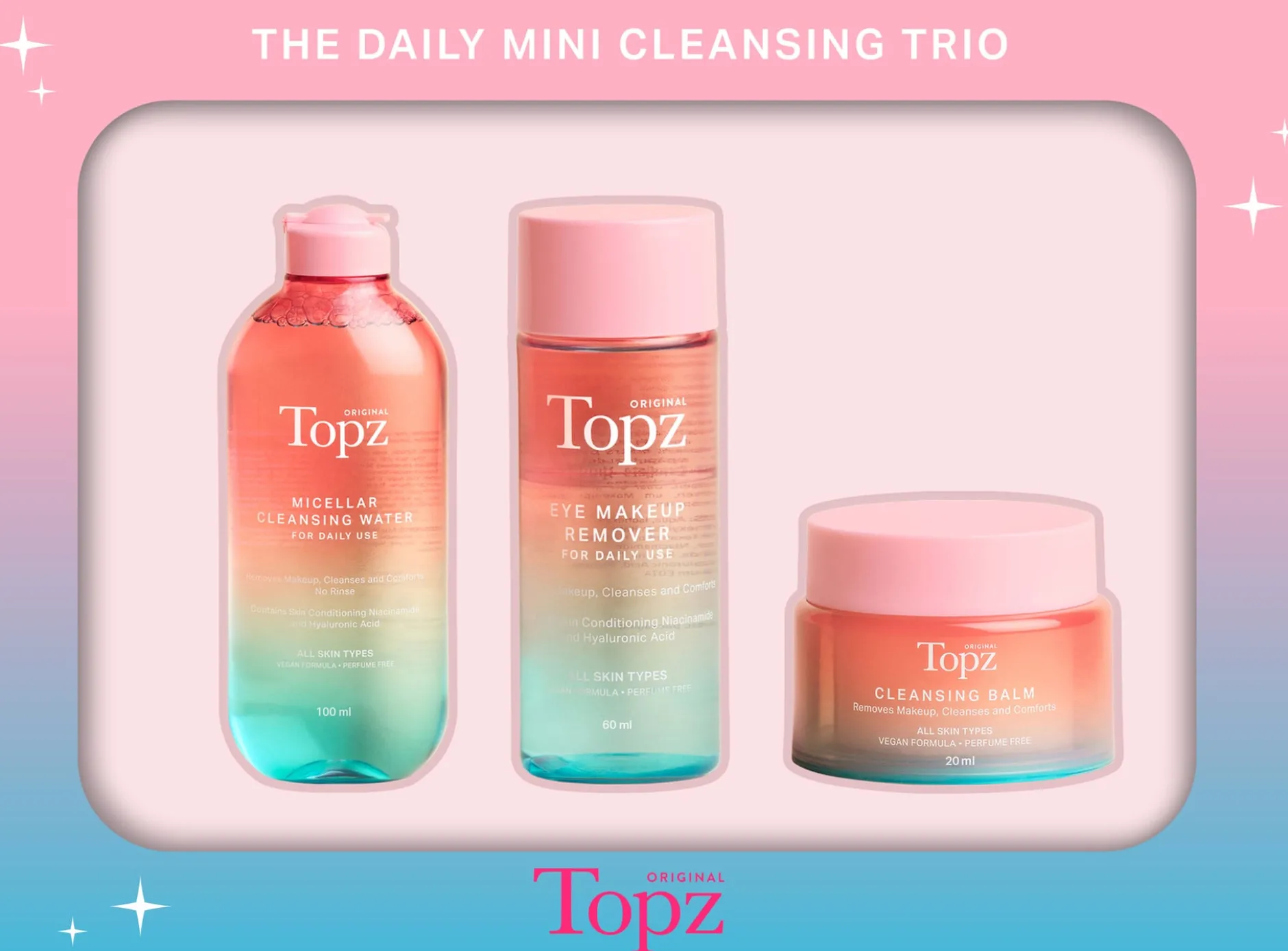 Topz Daily Skincare Mini Set