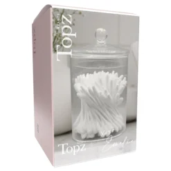 Topz x Hairtalk by Emelie Beauty Organizer i glas Small 1st