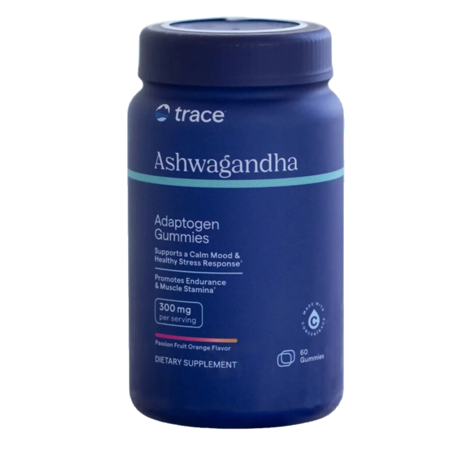 Trace Minerals Ashwagandha 60 tuggtabletter
