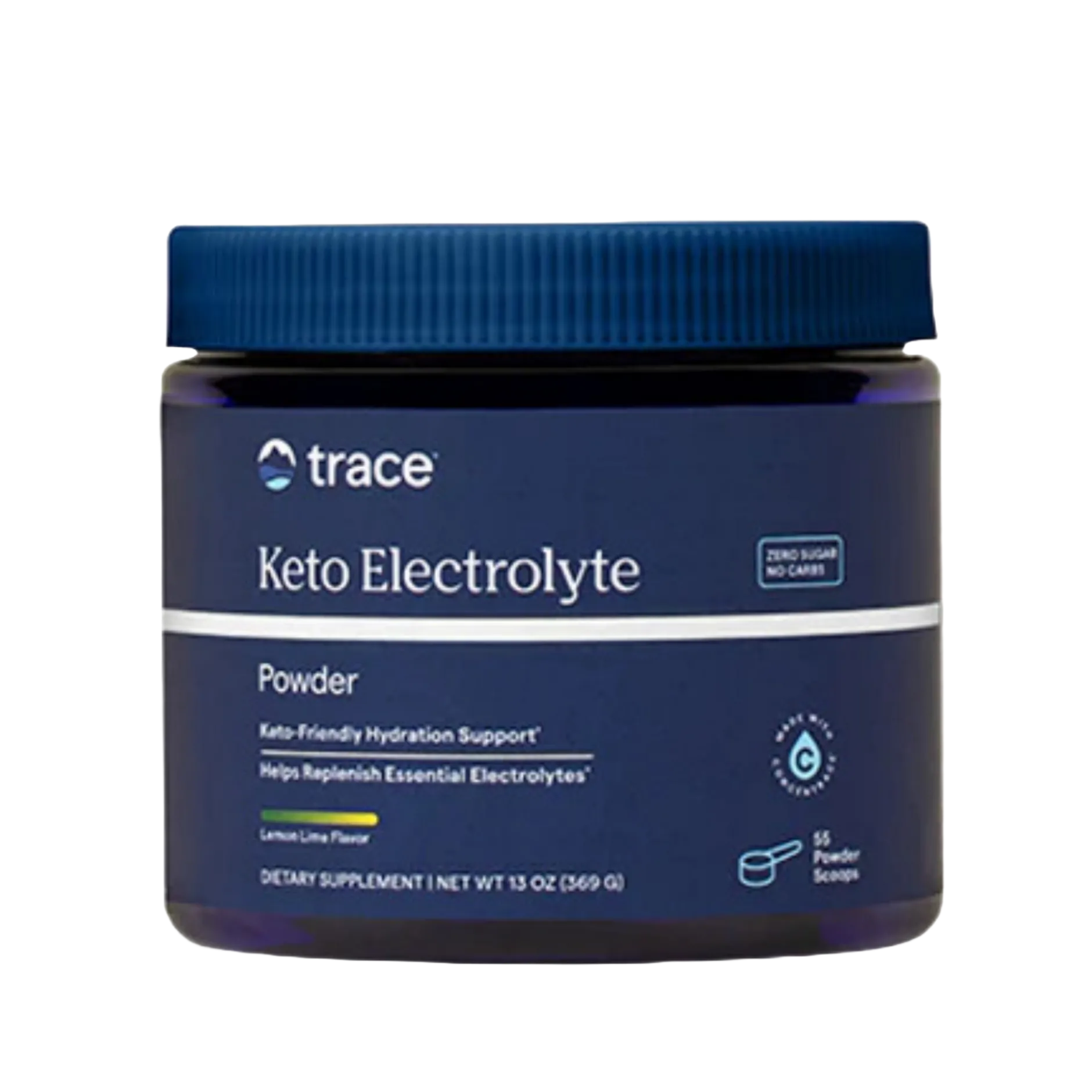 Trace Minerals Keto Electrolyte Lemon Lime 369 g