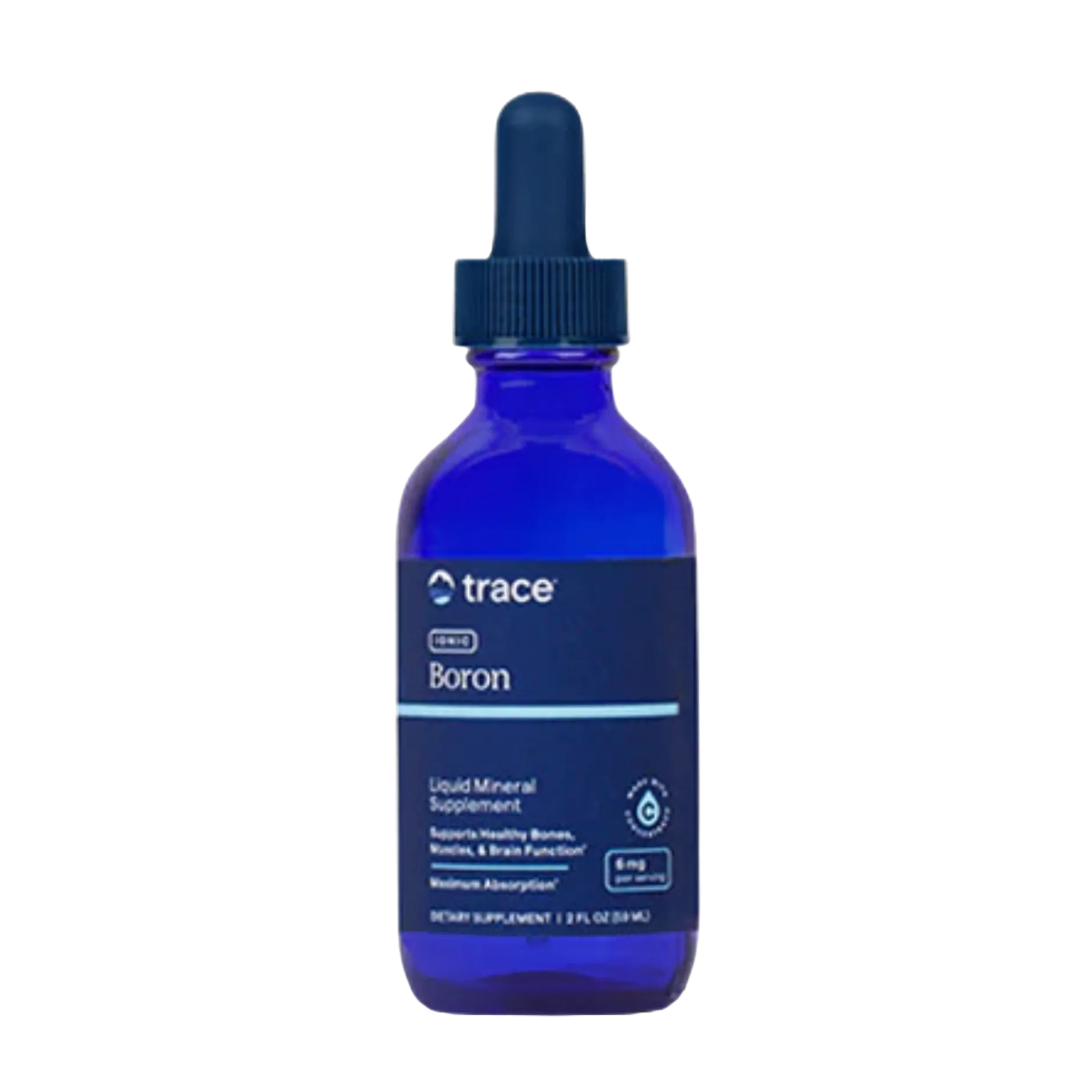 Trace Minerals Liquid Ionic Boron 6 mg 59 ml