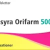 Tranexamsyra Orifarm 500 mg Tranexamsyra 20 tabletter
