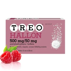 Treo Hallon 500 mg/50 mg 20 brustabletter 3 pack