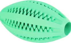 Trixie Denta Fun Rugbyboll Mintsmak Naturgummi 11 cm