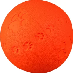 Trixie Leksak Gummiboll 7,5 cm Pipljud 1 st - Olika färger