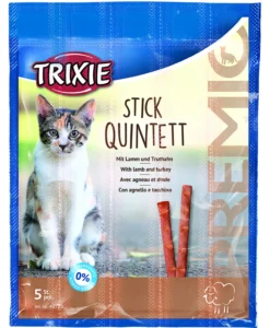 TRIXIE PREMIO Stick Quintett Lamm & Kalkon 5x5 g