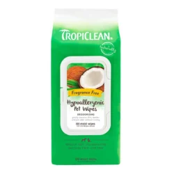 TropiClean Hypo Allergenic Wipes 100 st