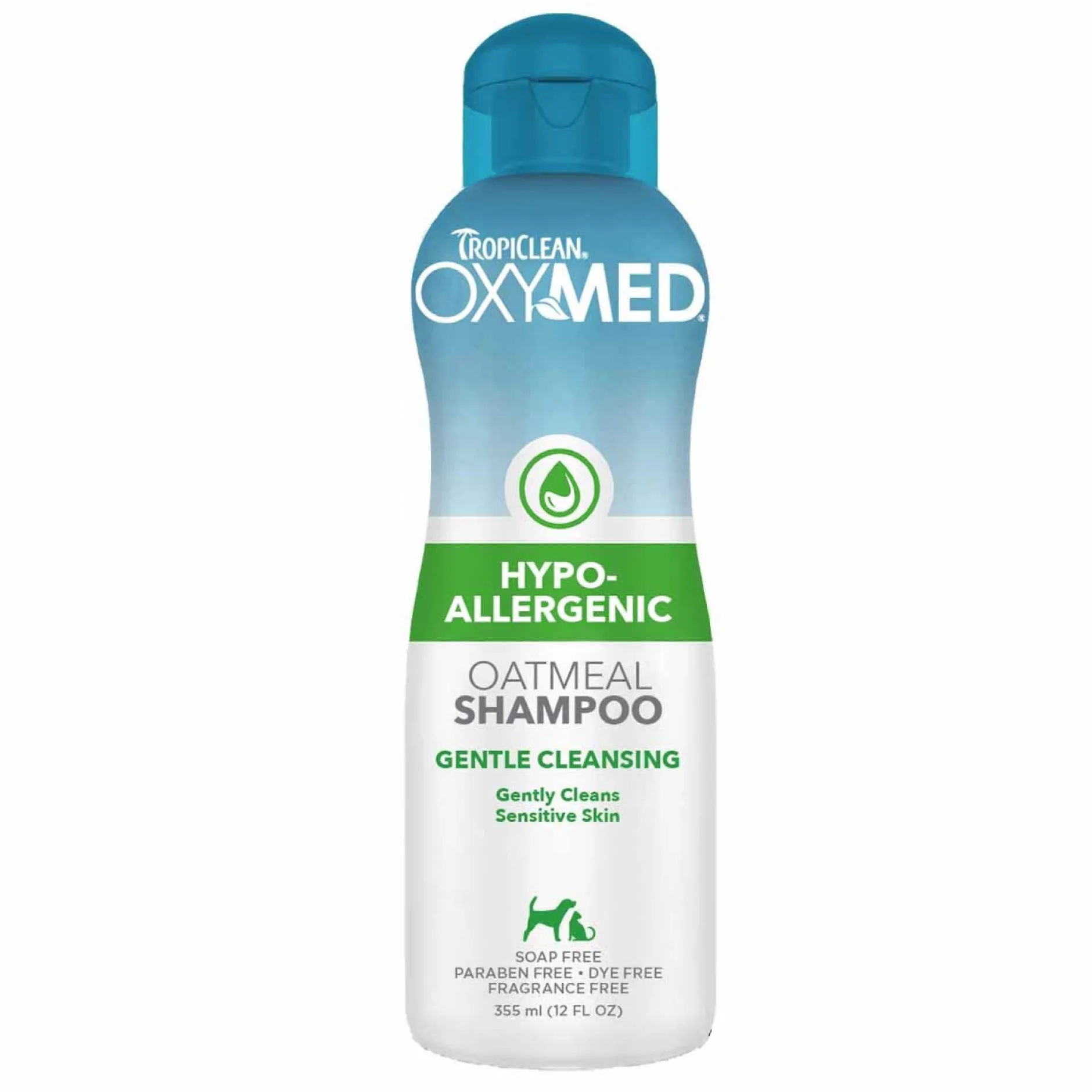 TropiClean Oxy-Med Hypo Allergenic Schampo 355 ml