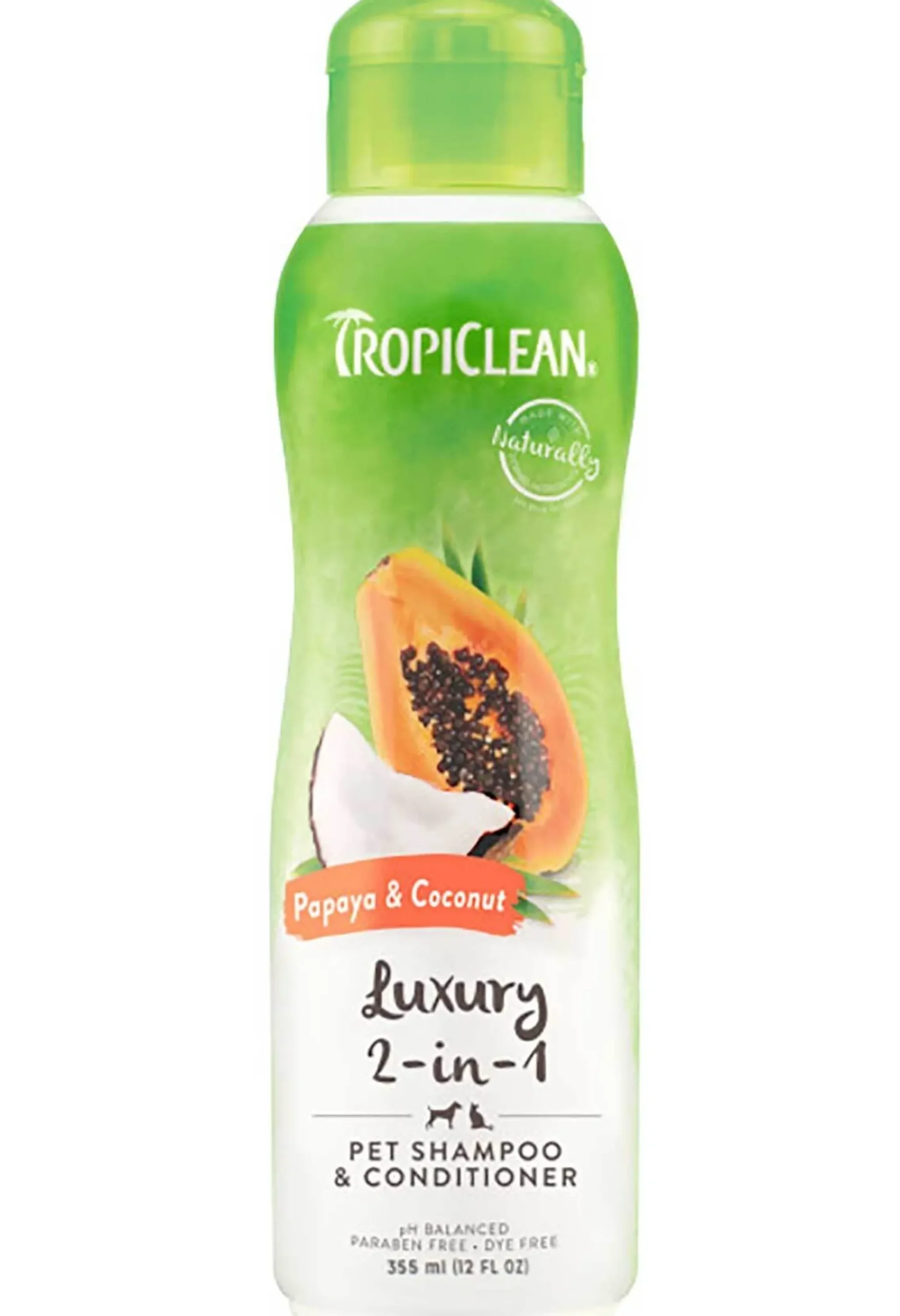 TropiClean Papaya & Coconut Shampoo 355 ml