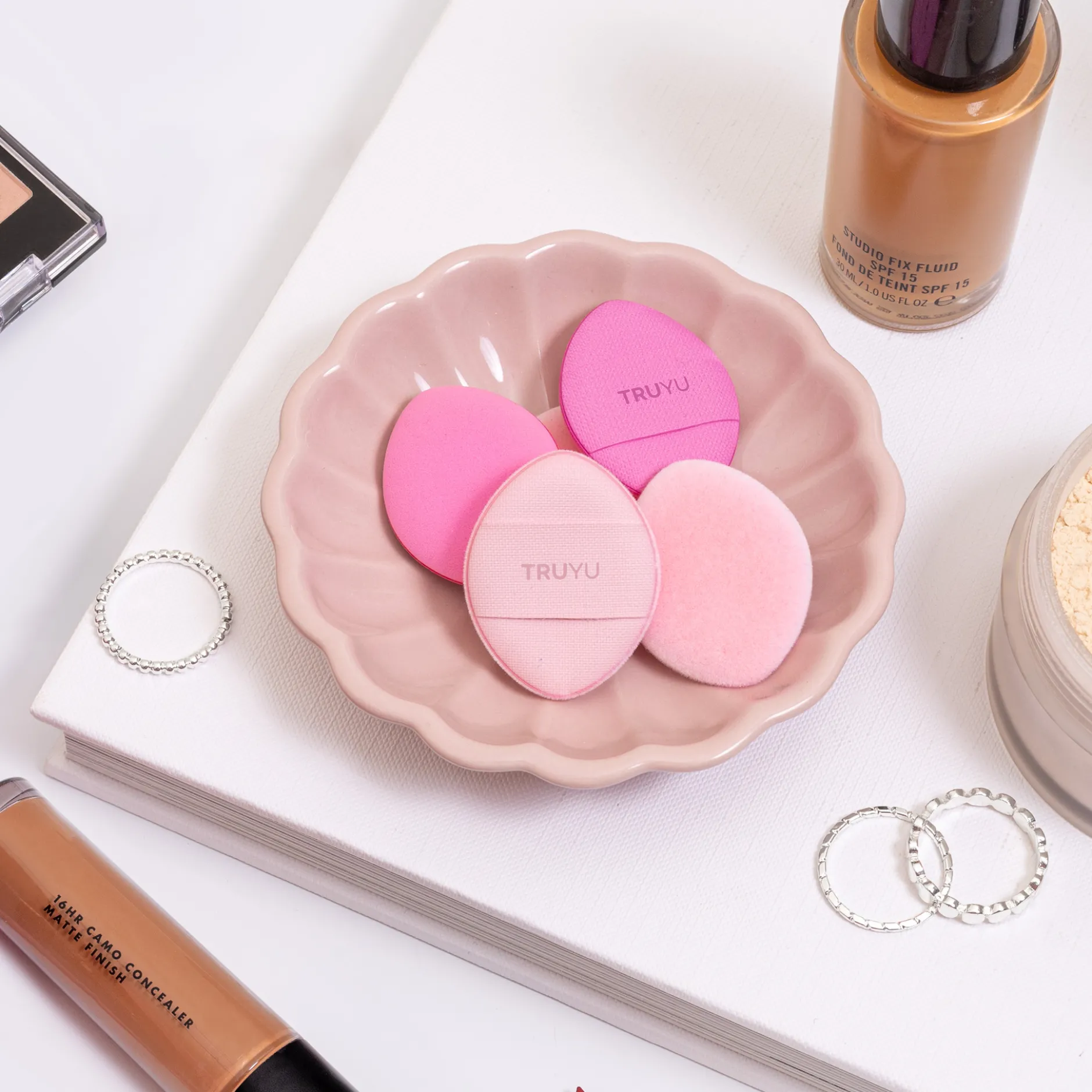Truyu Sminksvampar Fingertip Blenders 4-pack