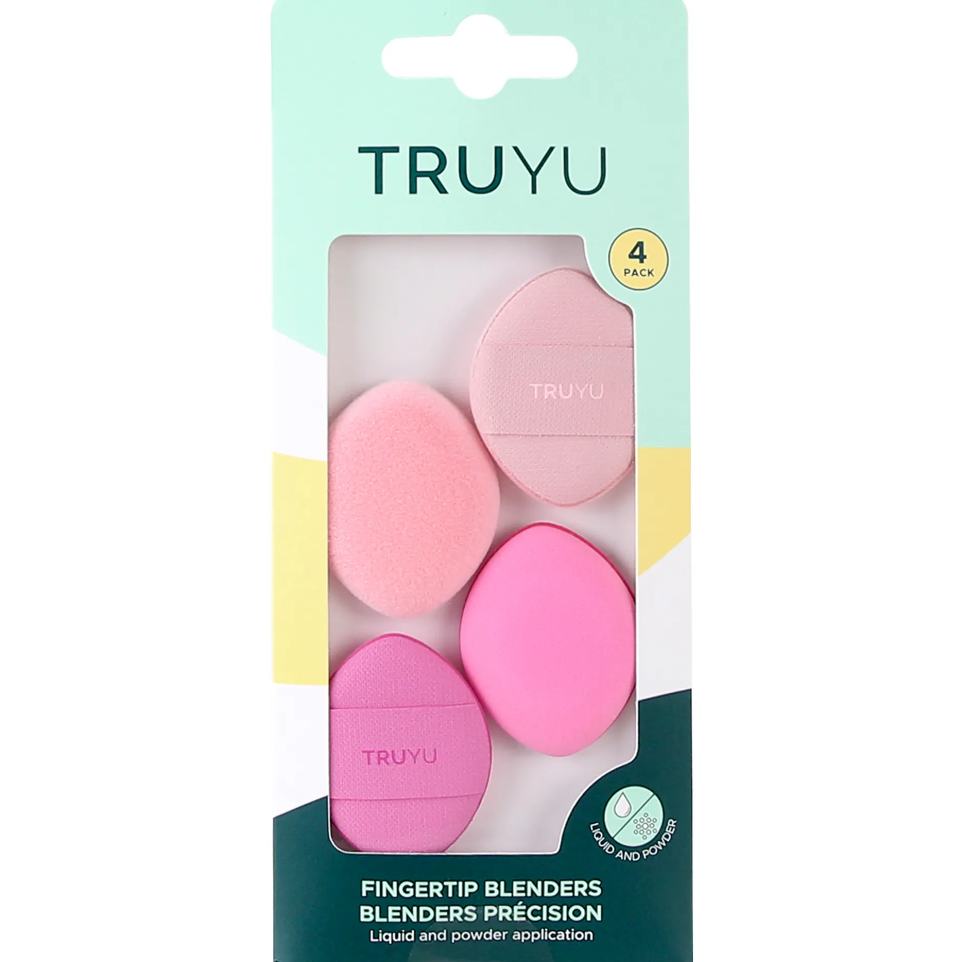 Truyu Sminksvampar Fingertip Blenders 4-pack