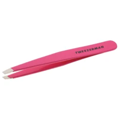TWEEZERMAN Slant Tweezer Pretty In Pink 1st