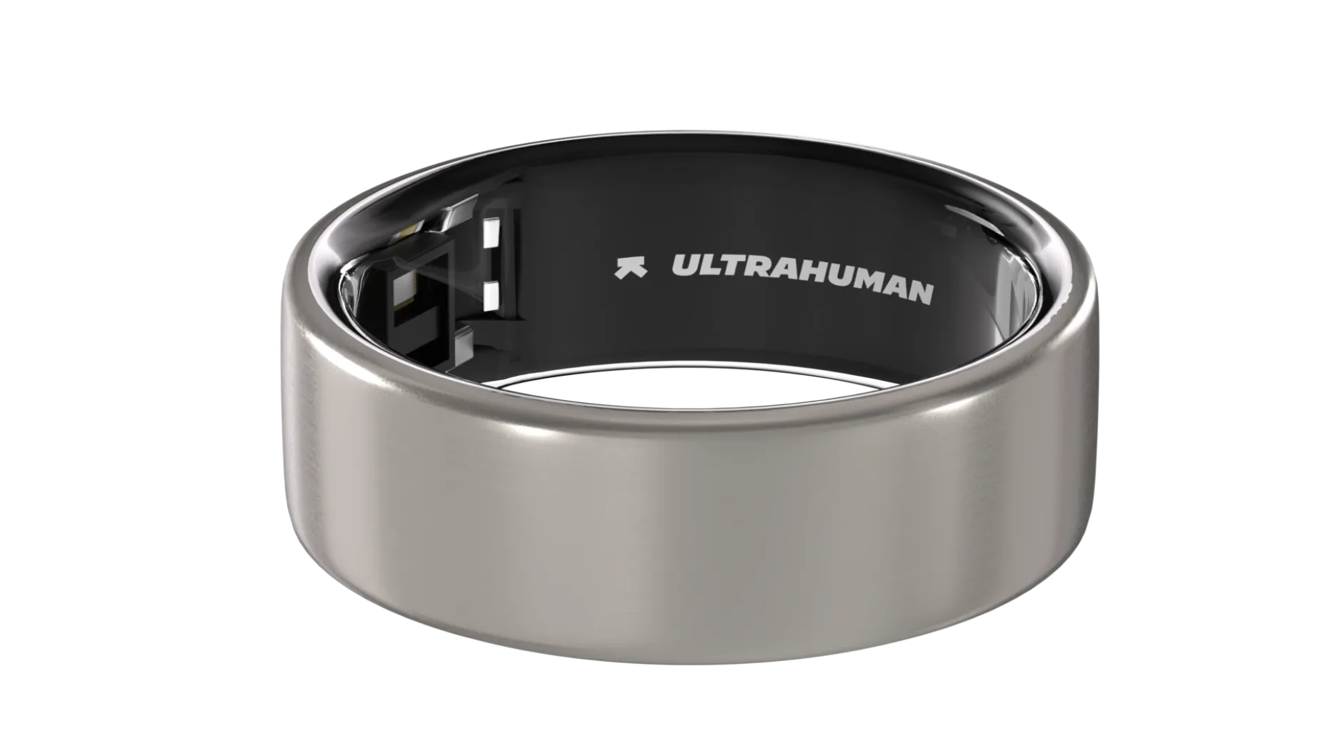 Ultrahuman Ring Air - Raw Titanium - Size 9