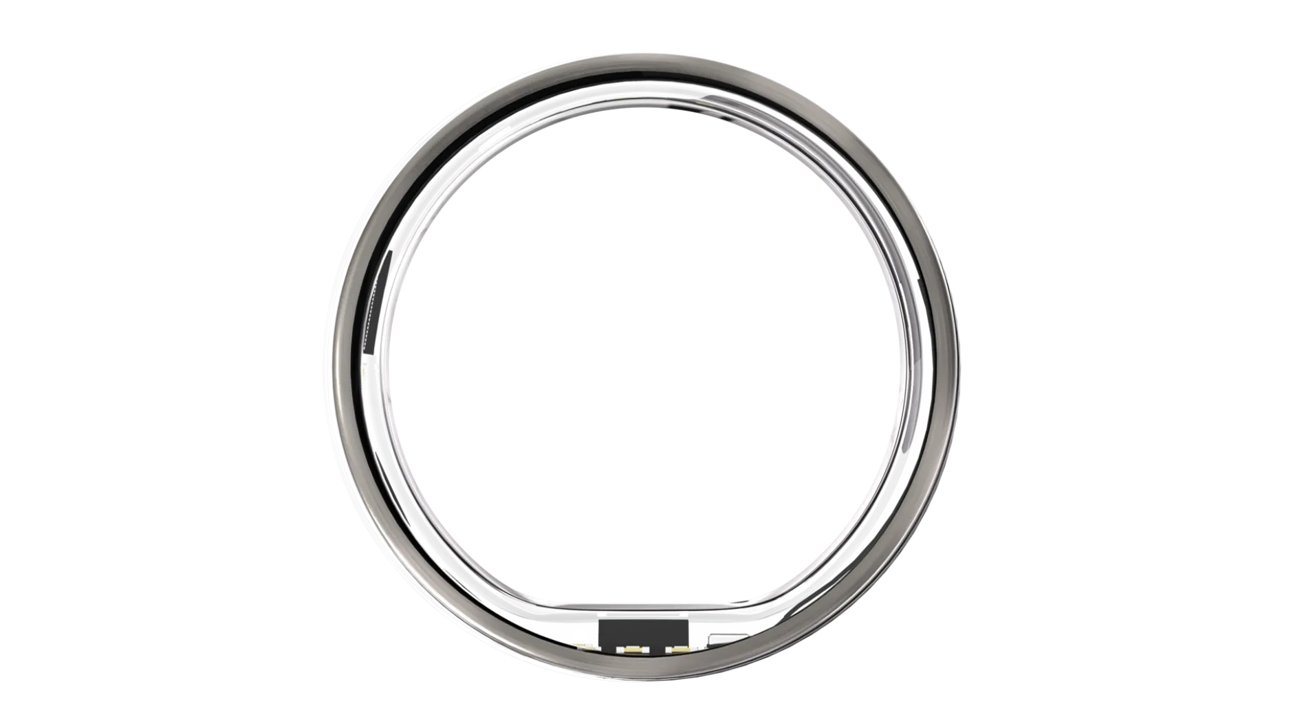 Ultrahuman Ring Air - Raw Titanium - Size 9