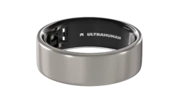Ultrahuman Ring Air - Raw Titanium - Size 10