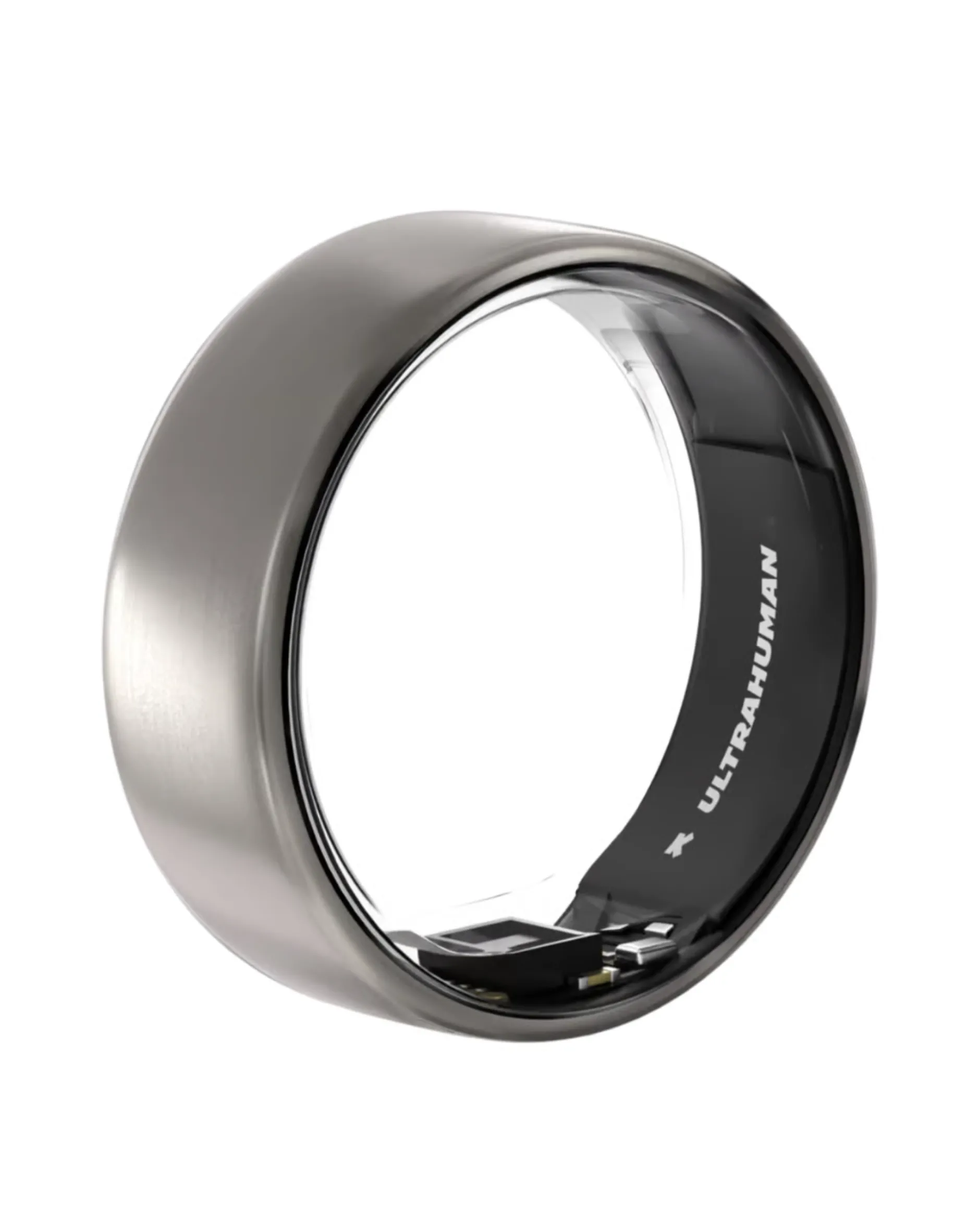 Ultrahuman Ring Air - Raw Titanium - Size 10
