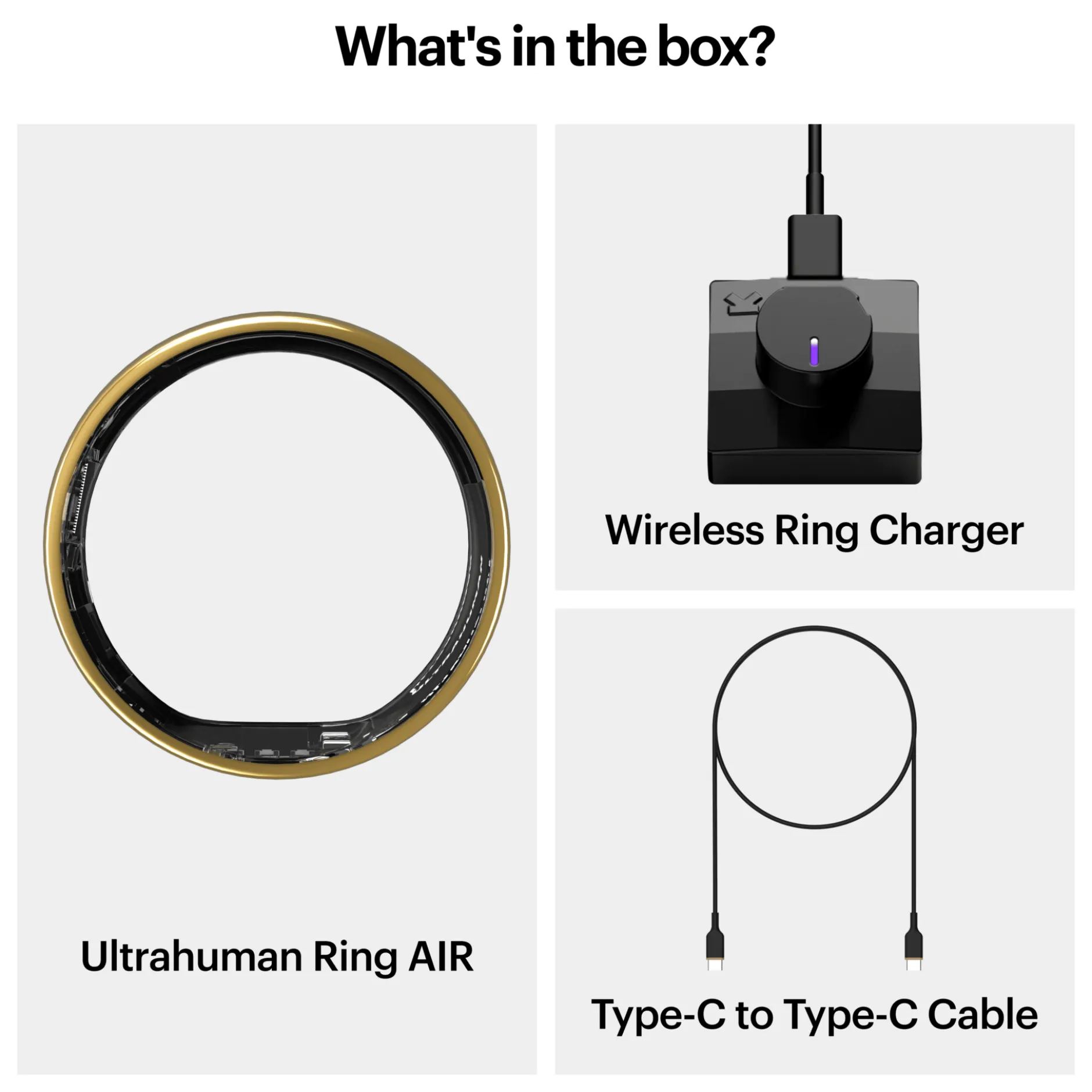 Ultrahuman Ring Air - Size-07 - Air Gold