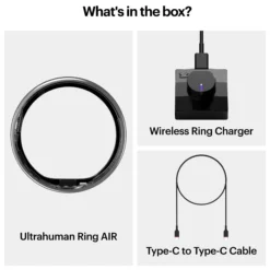 Ultrahuman Ring Air- Size-06- Air Silver