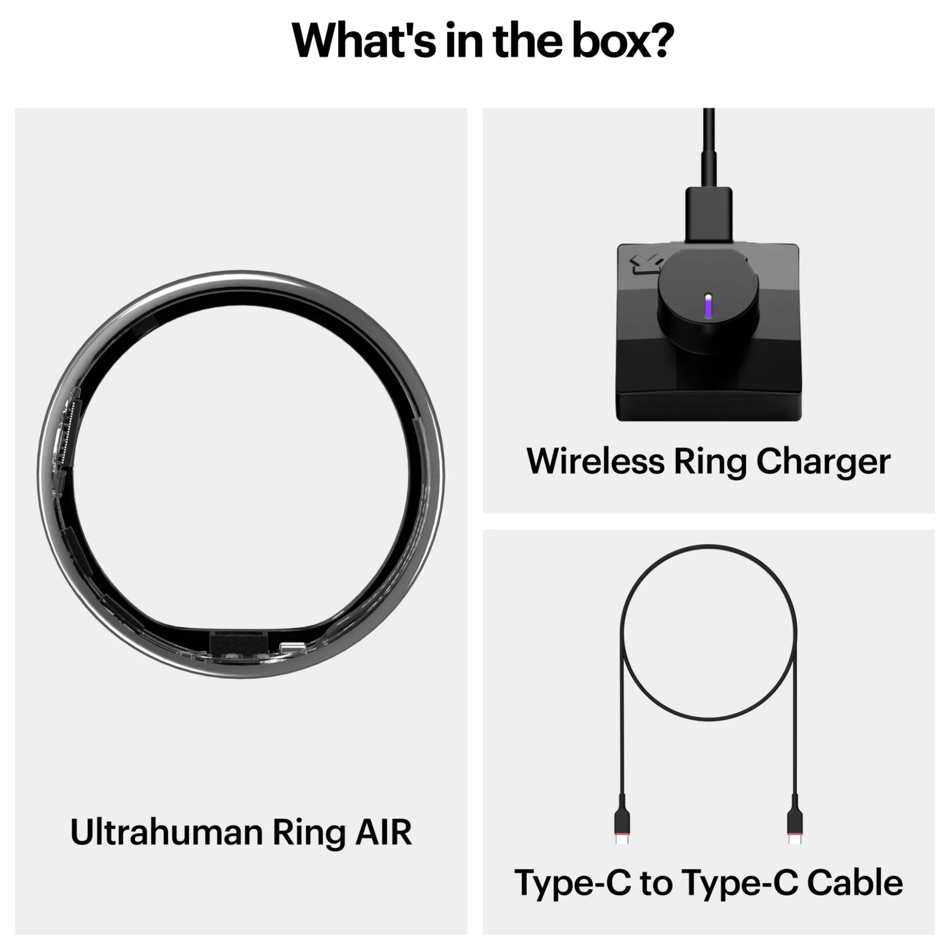 Ultrahuman Ring Air- Size-06- Air Silver