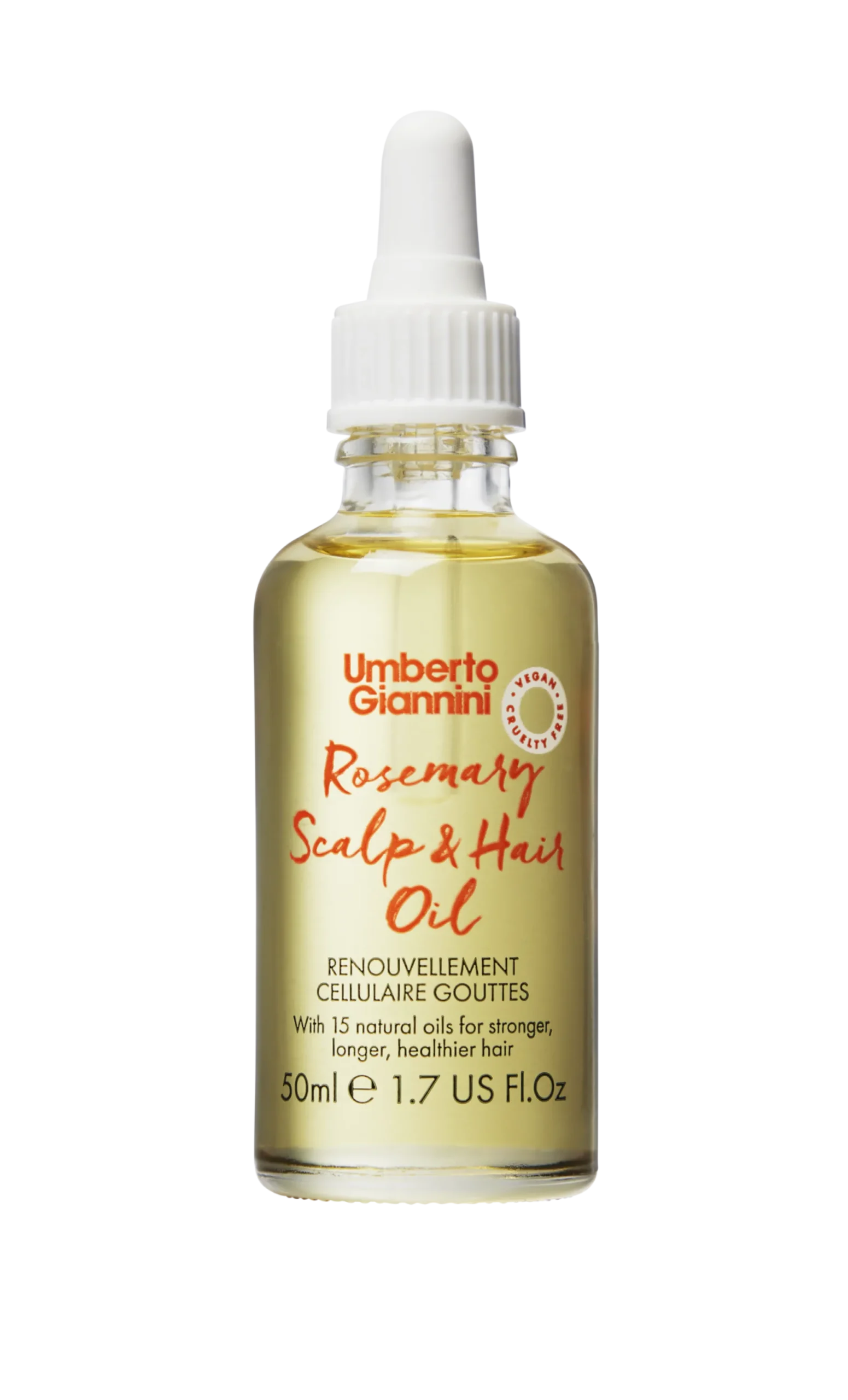 Umberto Giannini Grow Long Rosemary Scalp & Hair Oil 50 ml