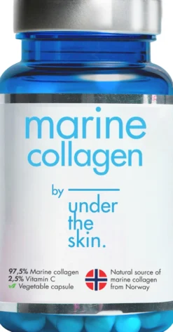 Under the Skin Marine collagen+Vitamin C 60 kapslar