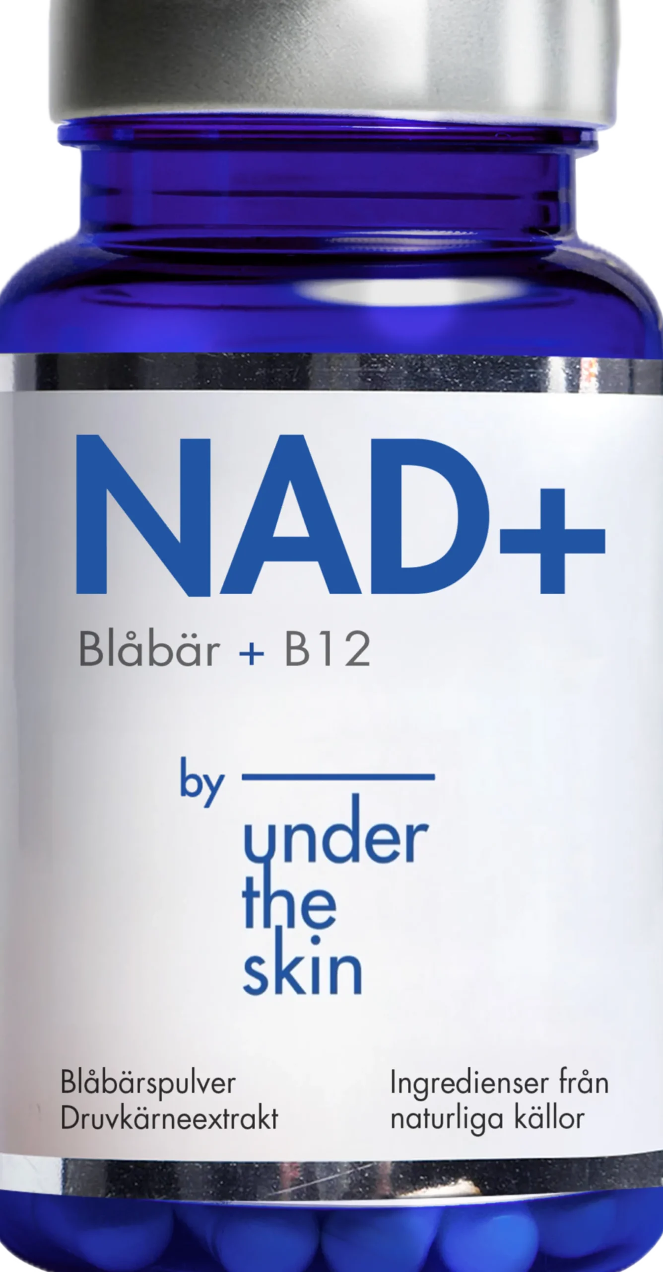 Under the Skin NAD+ Blueberry+B12 60 st