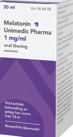 Unimedic Pharma Melatonin Oral Lösning 1 mg/ml