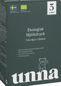 Unna Steg 3 Ekologisk Mjölkdryck 600g
