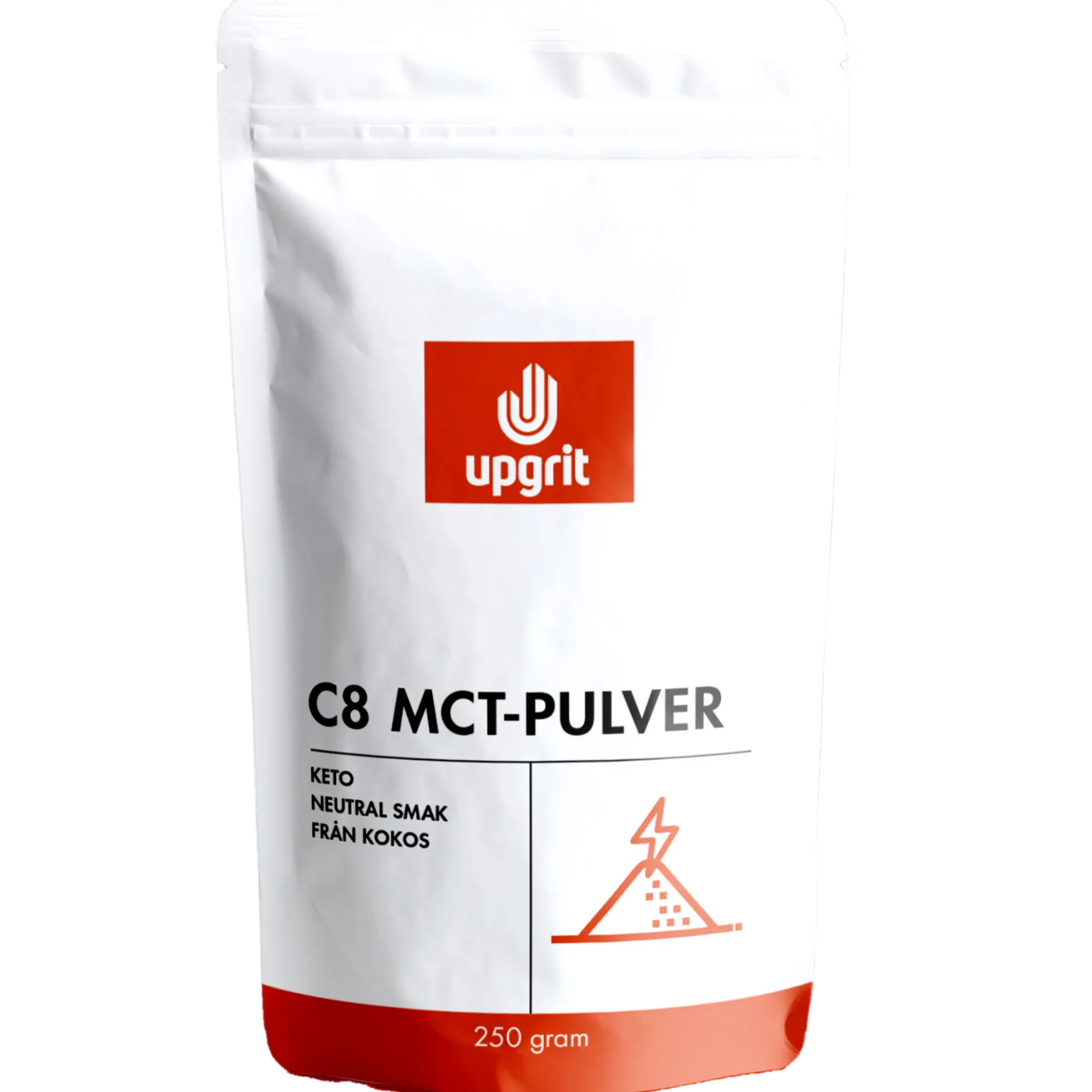 Upgrit C8 MCT-pulver 250 g