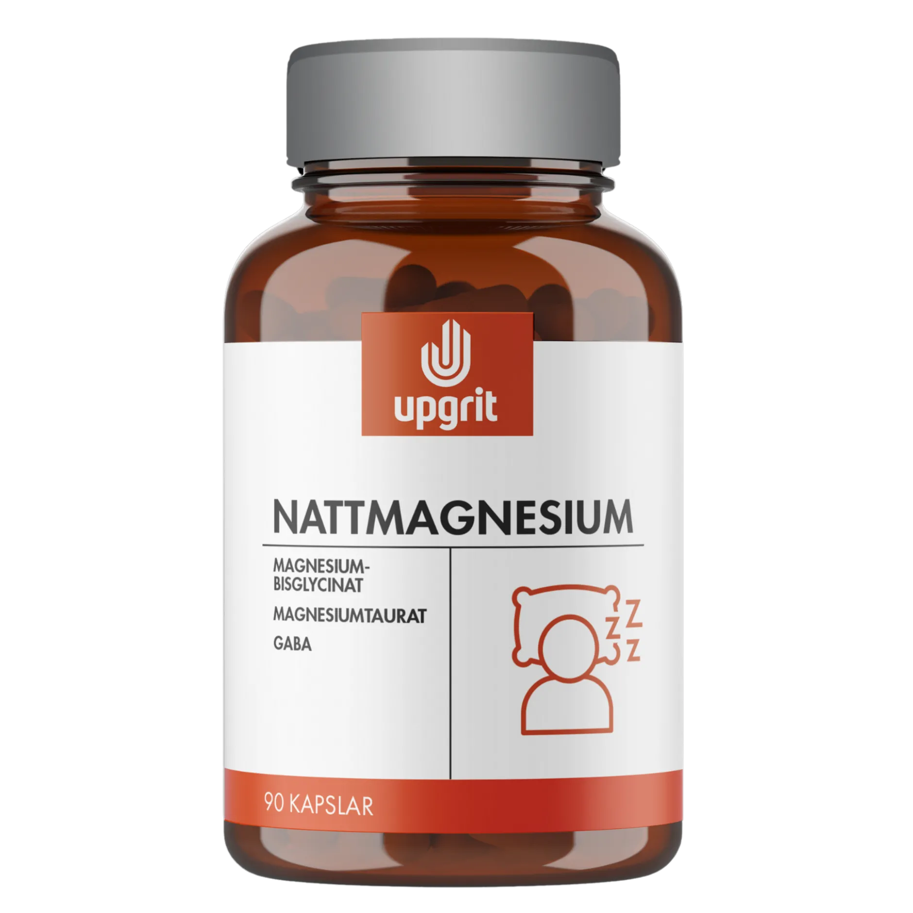 Upgrit Nattmagnesium 90 kapslar