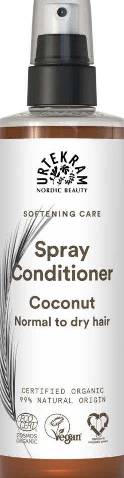 Urtekram Beauty Coconut Spray Conditioner 250 ml