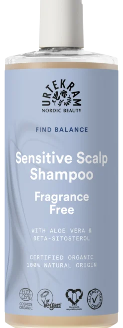 Urtekram Beauty Fragrance Free Schampo 500 ml