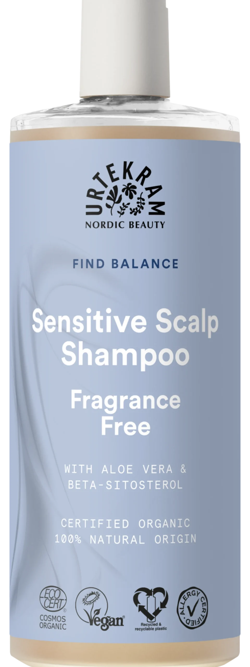 Urtekram Beauty Fragrance Free Schampo 500 ml