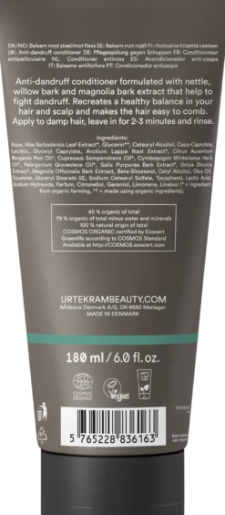 Urtekram Beauty Nettle Conditioner Anti-Dandruff Organic 180 ml