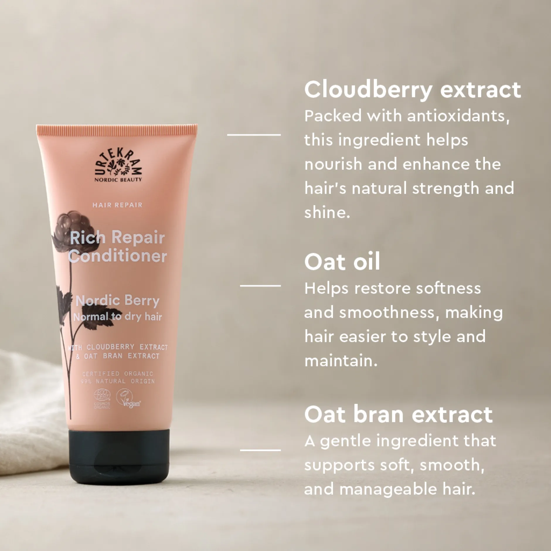 Urtekram Beauty Nordic Berry Conditioner 180 ml