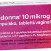 Vagidonna 10 mikrog Vaginaltablett 18 st