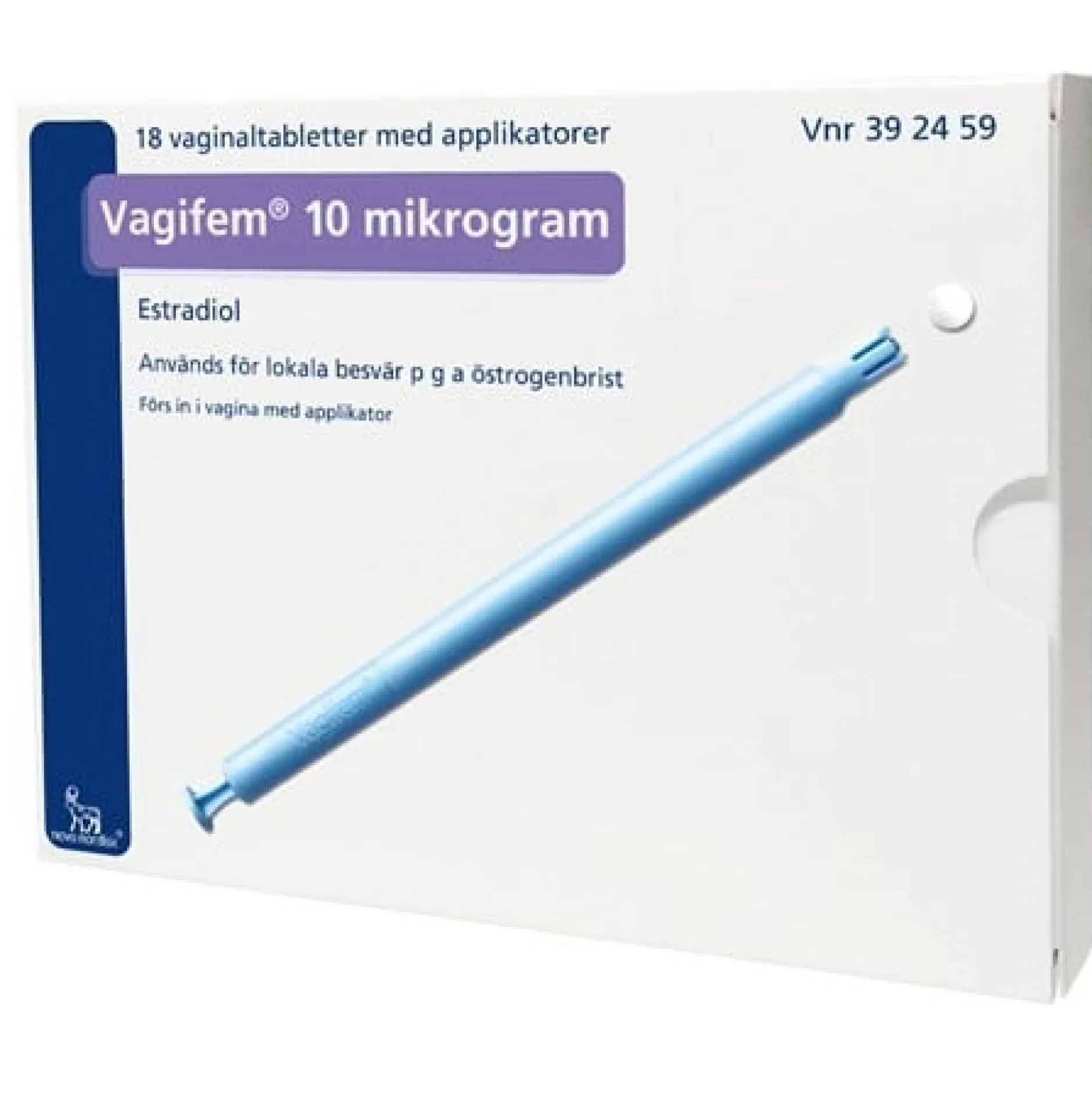 Vagifem Vaginaltablett 10 mikrogram 18 st