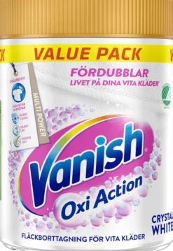 Vanish Oxi Action Crystal White Fläckborttagare 940 g
