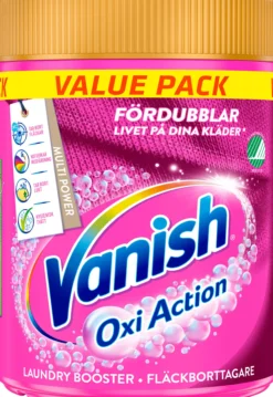 Vanish Oxi Action Pink Multi Power Fläckborttagare 940 g