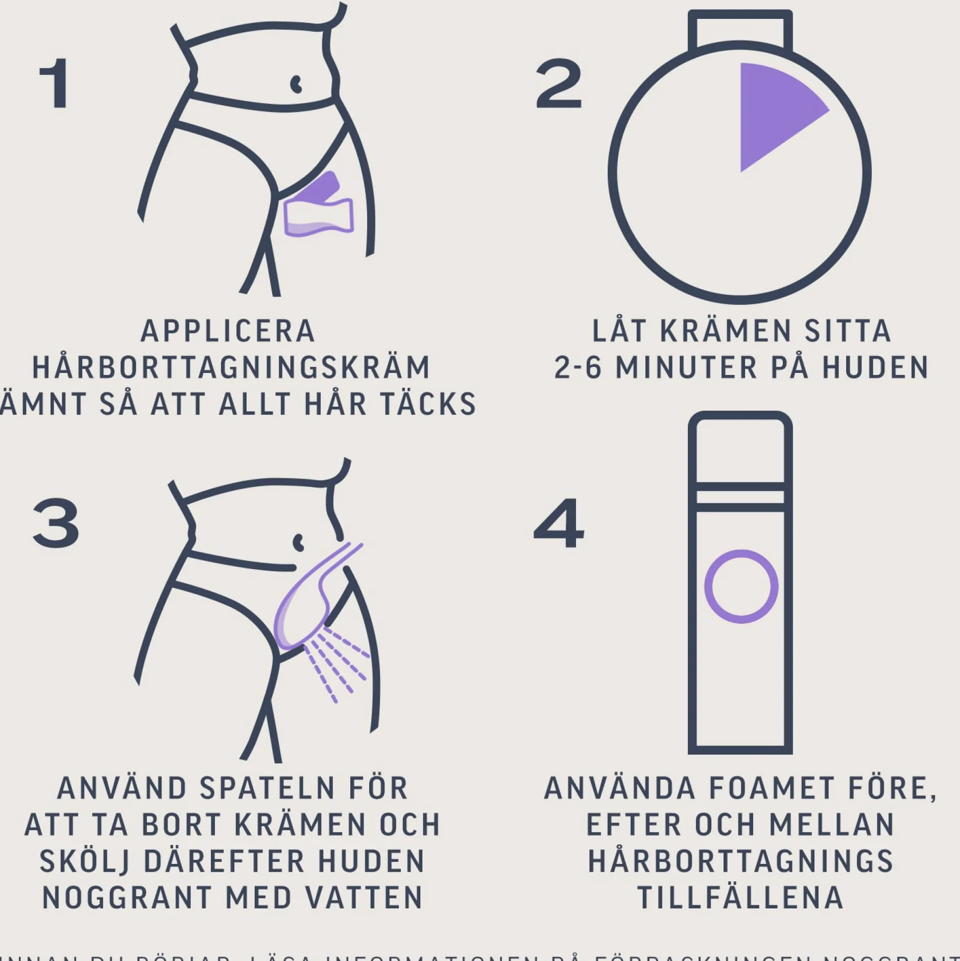 Veet Expert Hårborttagningskräm för intimområde 2x50 ml