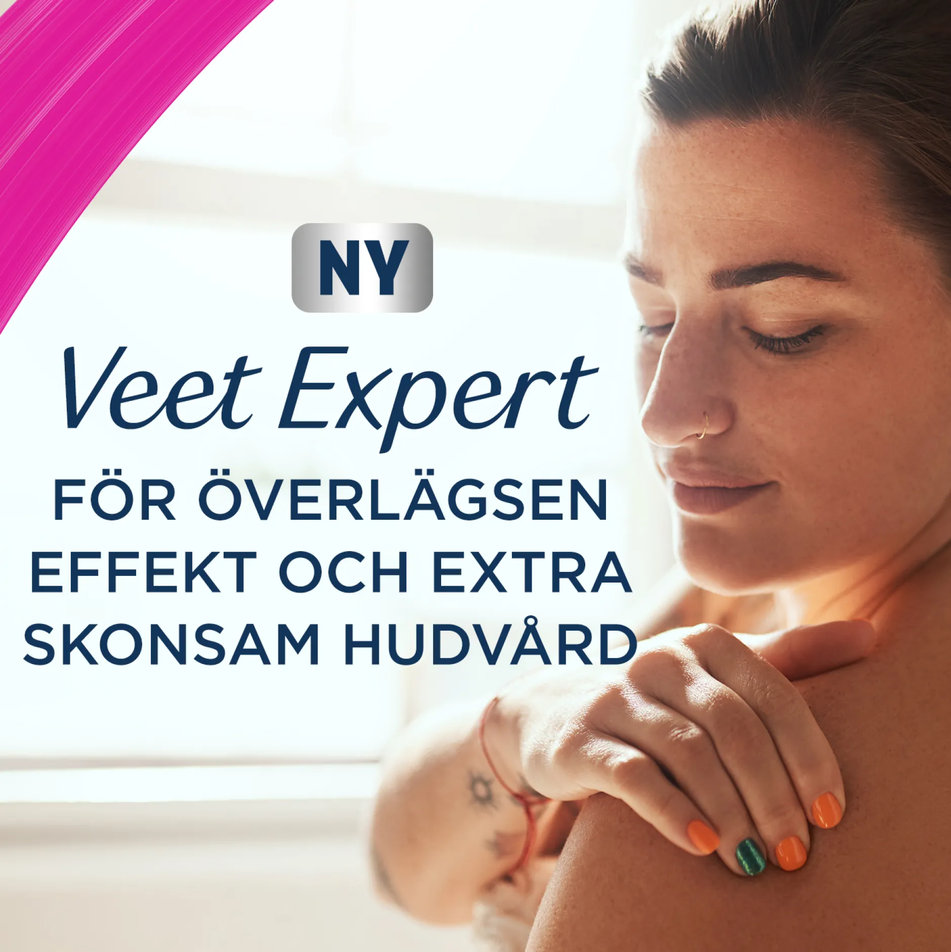 Veet Expert Vaxremsor Normal hud för ansikte 16 st