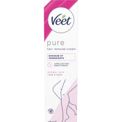 Veet Pure Hair Removal Cream Normal Skin Body & Legs 200 ml