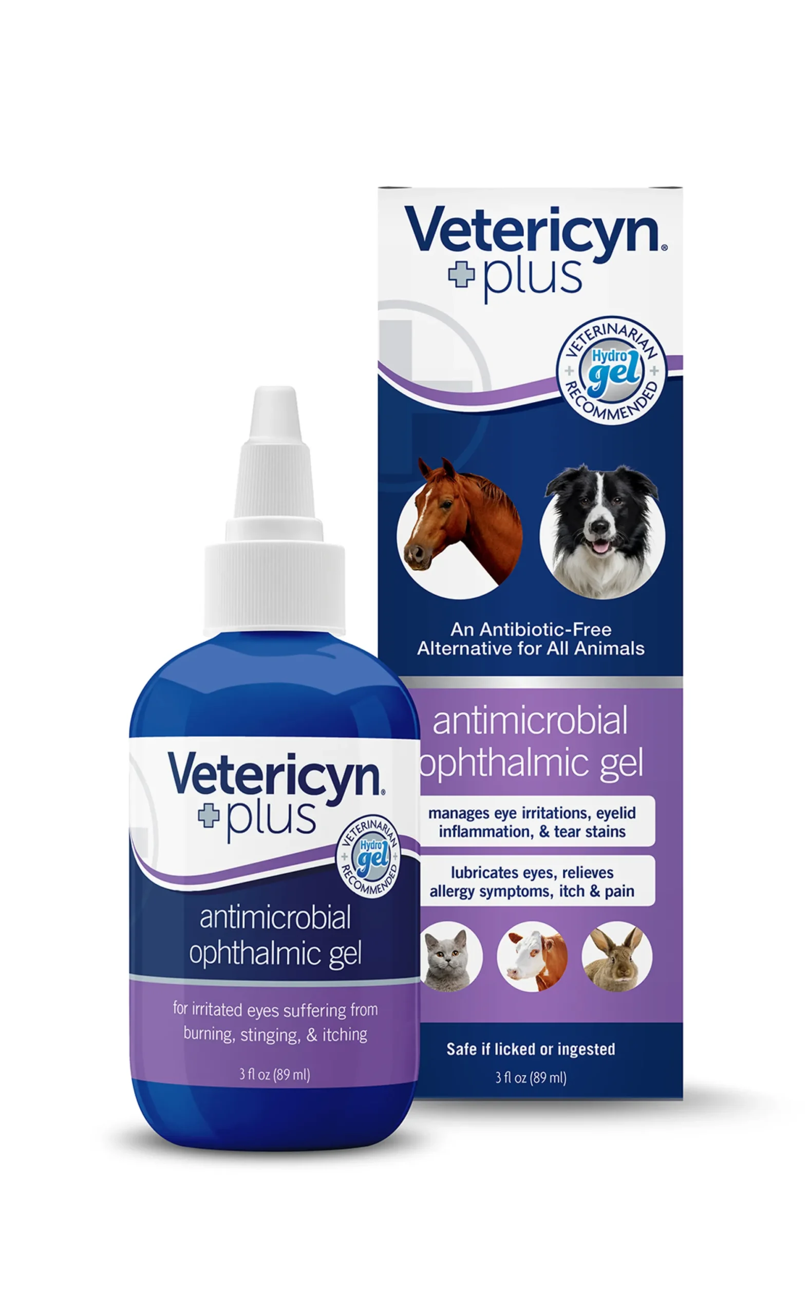 Vetericyn Plus Vetericyn Plus Antimicrobial Ophthalmic Gel 89 ml