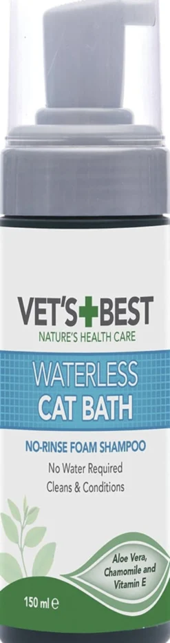 Vet´s Best Waterless Cat Bath Torrschampo Katt 150 ml