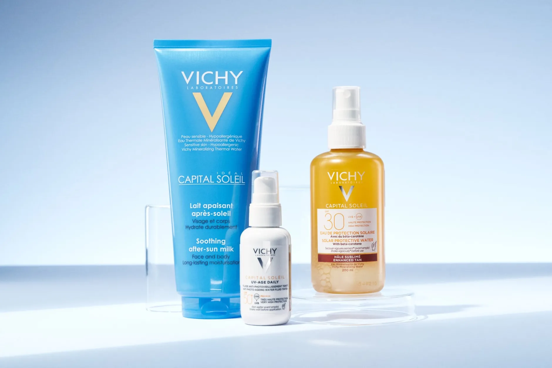 Vichy Capital Soleil Tan Beautifying Solar Protective Water SPF30 200 ml