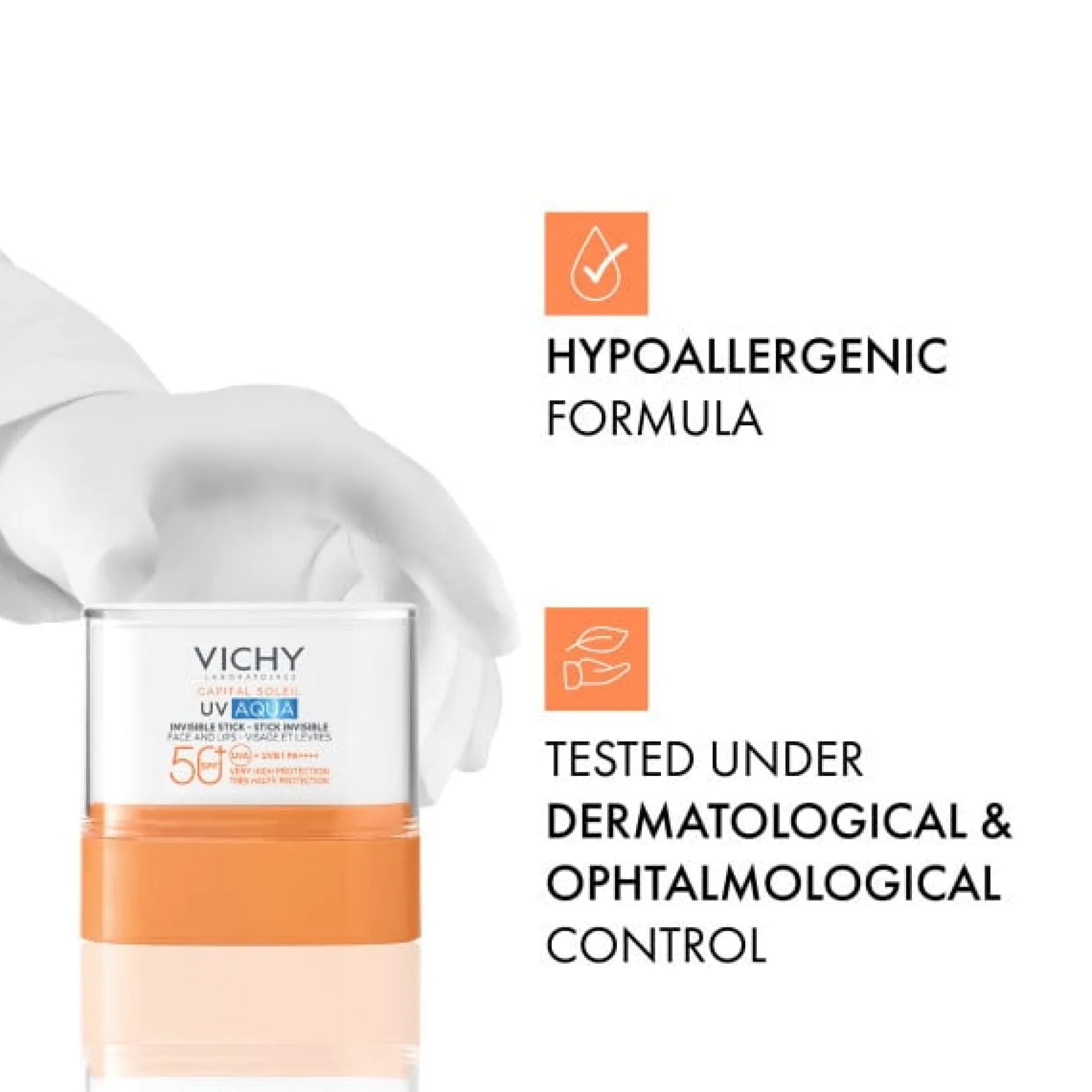 Vichy Capital Soleil Uv-aqua Hydrating Invisible Stick SPF50+ 9 g