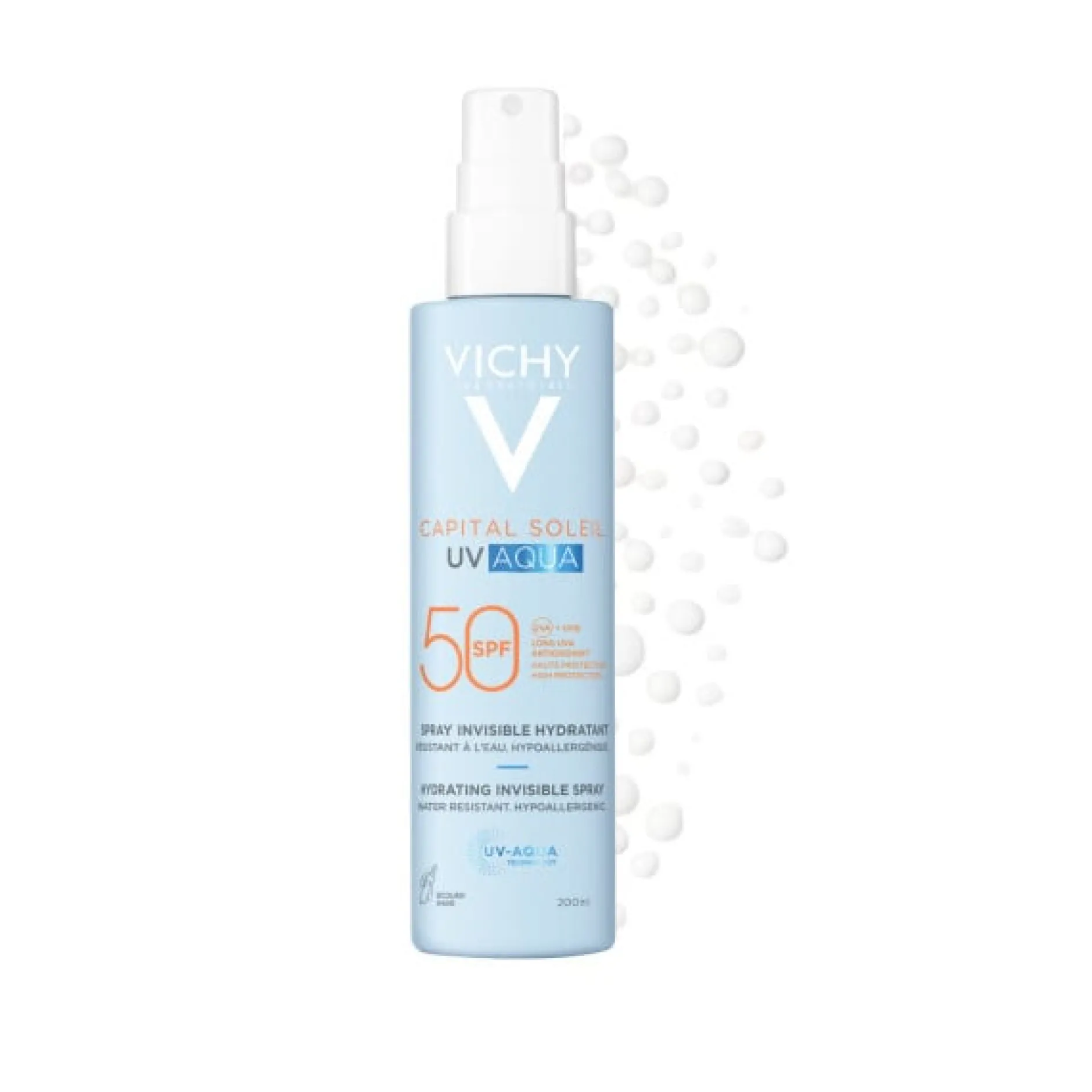 Vichy Capital Soleil Uv-aquaHydrating Invisible Spray SPF50 200 ml
