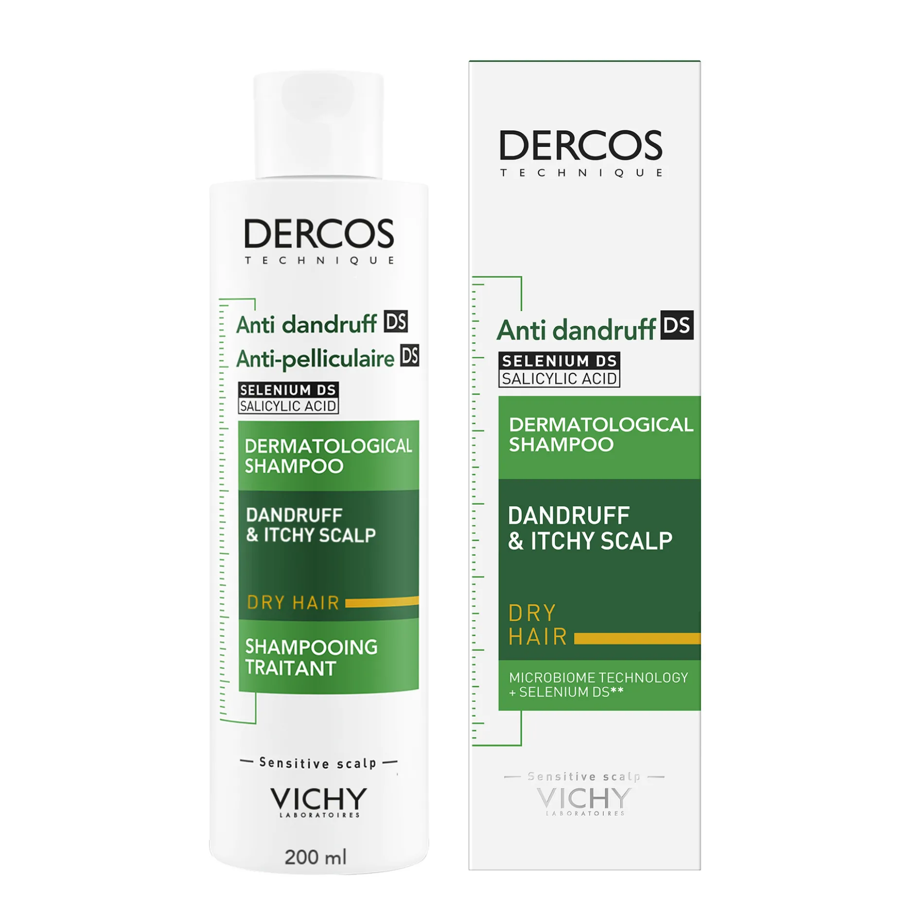 Vichy Dercos Anti-Dandruff Shampoo Dry Hair 200 ml