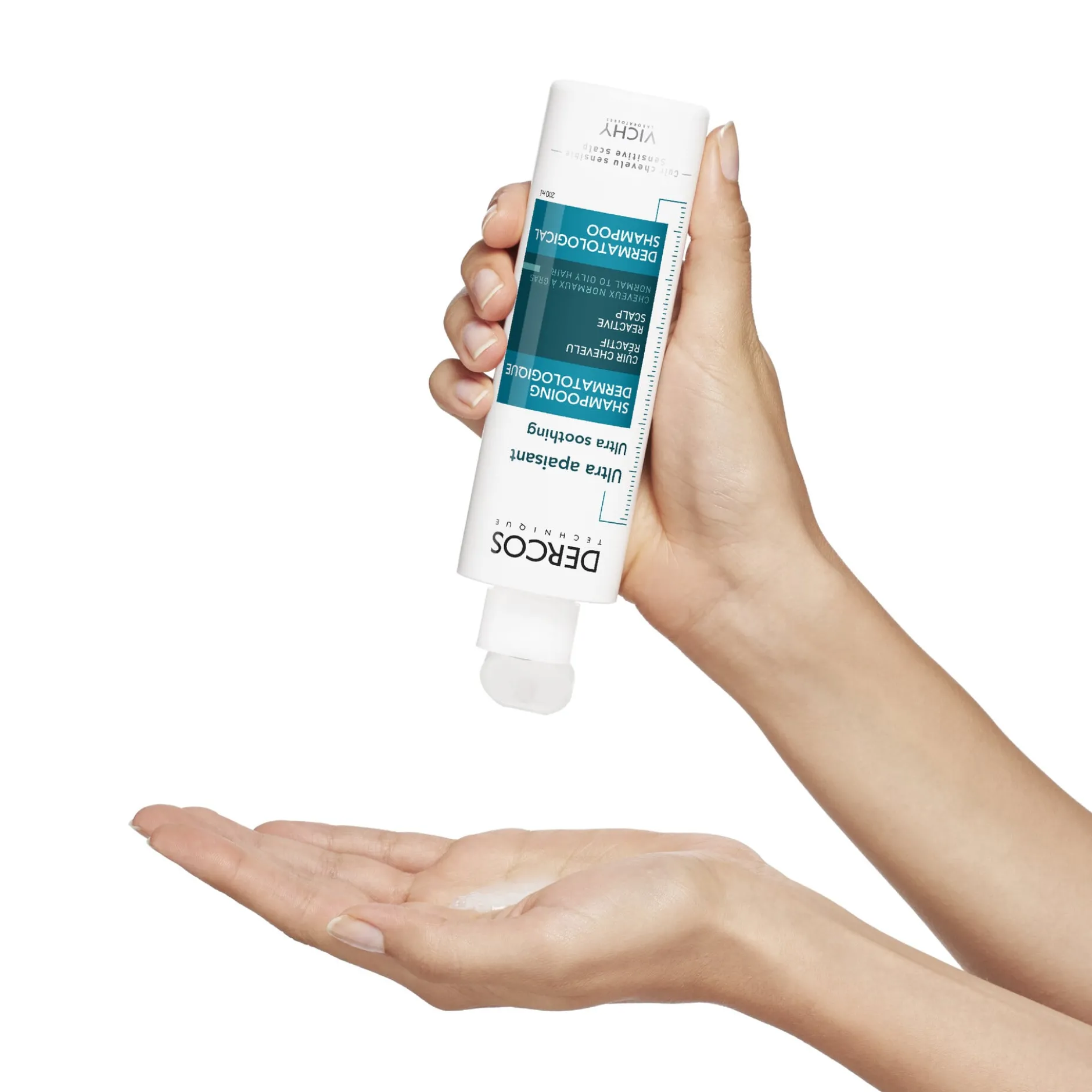 Vichy Dercos Ultra Soothing Shampoo Fett hår 200 ml