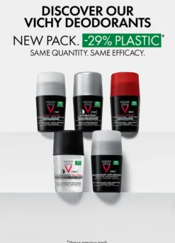 Vichy Homme Invisible Resist 72H Anti-Stain Roll-On 50 ml